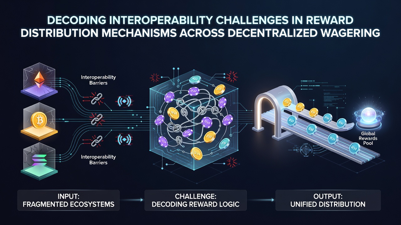 Darstellung von Interoperabilitätsflüssen und Belohnungsmechanismen in dezentralen Netzwerken