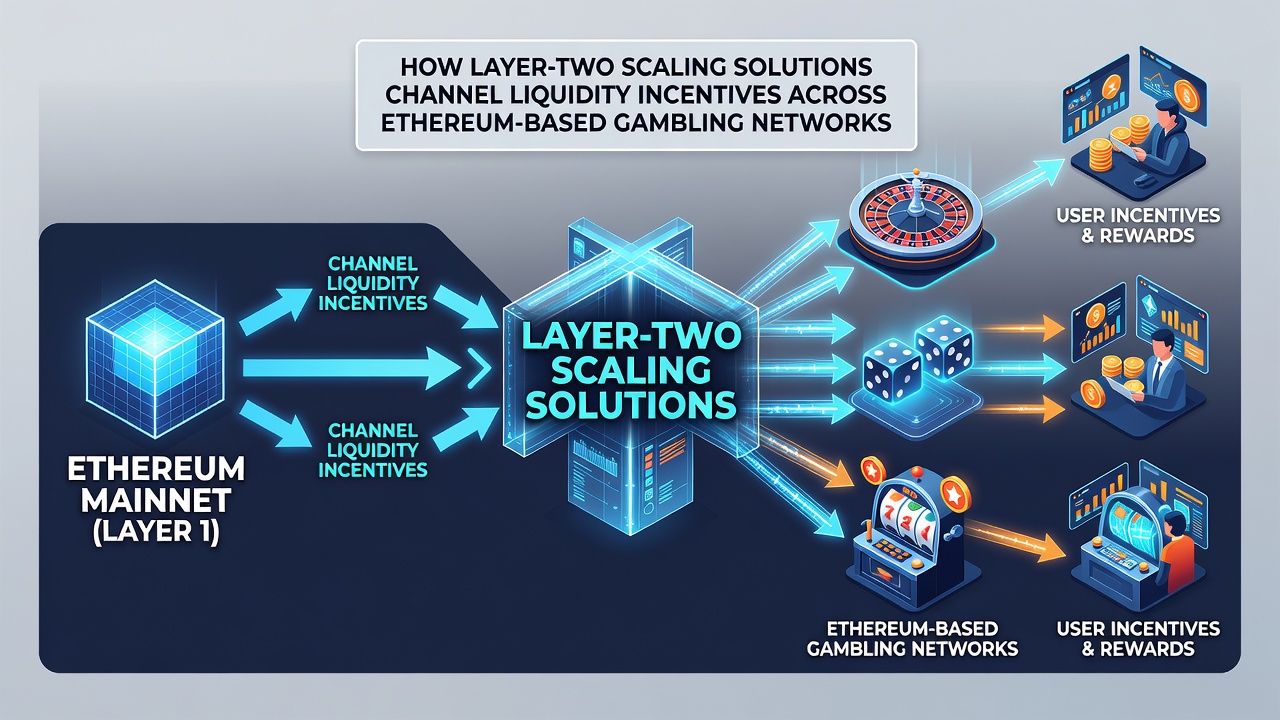 Visualisierung von Liquidity Pools und Anreizmechanismen in Layer-Two-Gambling-Netzwerken